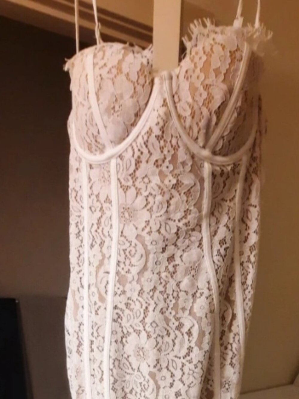 Fashion Nova All In Love White Maxi Dress XL